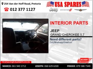 JEEP GRAND CHEROKEE 5.7 NEW & USED INTERIOR SPARES/PARTS