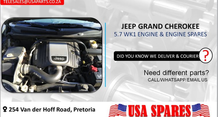 JEEP GRAND CHEROKEE 5.7 USED MOTOR & MOTOR SPARES/PARTS