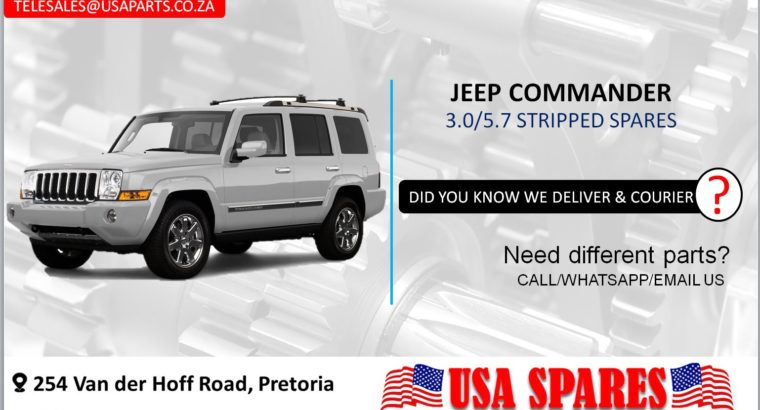JEEP COMMANDER 3.0/5.7 STRIPPED SPARES/PARTS
