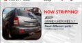 JEEP GRAND CHEROKEE 5.7 HEMI PETROL STRIPPING FOR SPARES