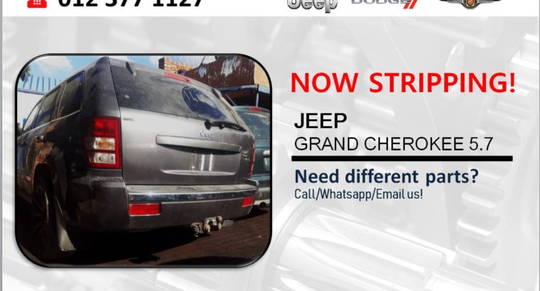 JEEP GRAND CHEROKEE 5.7 HEMI PETROL STRIPPING FOR SPARES
