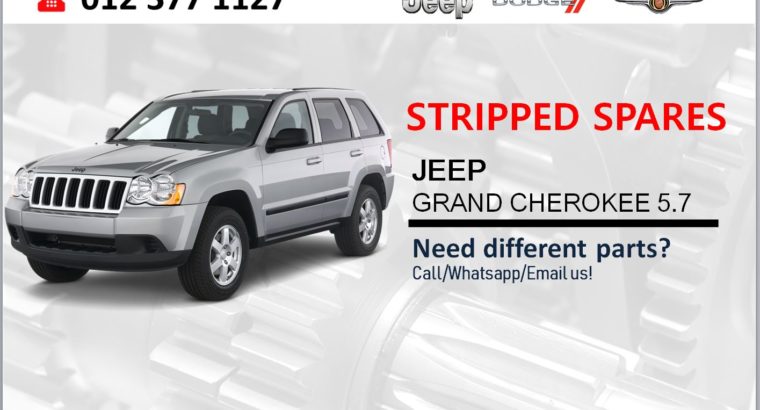 JEEP GRAND CHEROKEE 5.7 STRIPPED SPARES FOR SALE