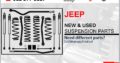 JEEP NEW & USED SUSPENSION SPARES/PARTS FOR SALE