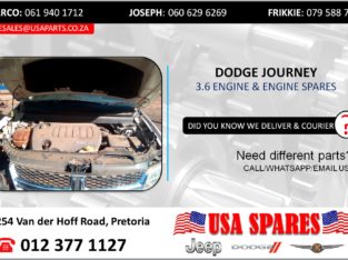 DODGE JOURNEY 3.6 USED MOTOR & MOTOR SPARES/PARTS