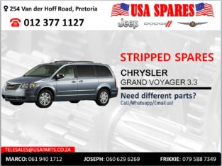 CHRYSLER GRAND VOYAGER 3.3 STRIPPED SPARES FOR SALE