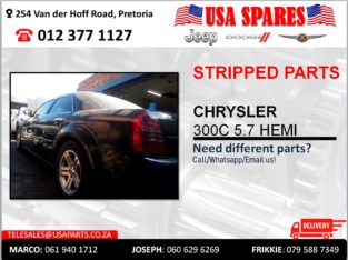 CHRYSLER 300C 5.7 HEMI USED STRIPPED PARTS FOR SALE