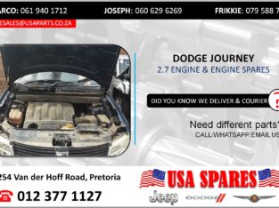 DODGE JOURNEY 2.7 USED MOTOR & MOTOR SPARES/PARTS