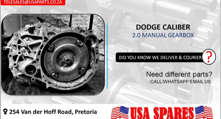 DODGE CALIBER 2.0 USED/STRIPPED MANUAL GEARBOX FOR SALE