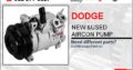 DODGE NEW & USED AIR-CON PUMP FOR SALE