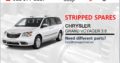 CHRYSLER GRAND VOYAGER 3.8 STRIPPED SPARES FOR SALE
