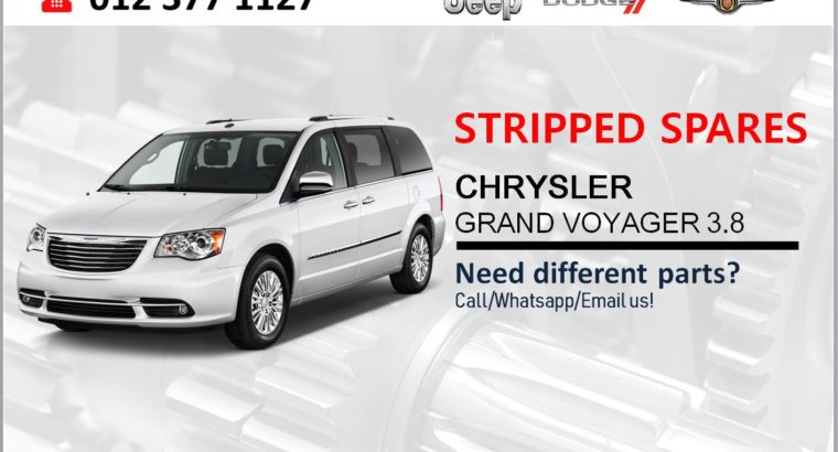 CHRYSLER GRAND VOYAGER 3.8 STRIPPED SPARES FOR SALE