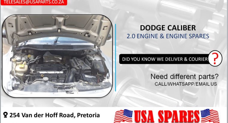 DODGE CALIBER 2.0 USED MOTOR & MOTOR SPARES/PARTS