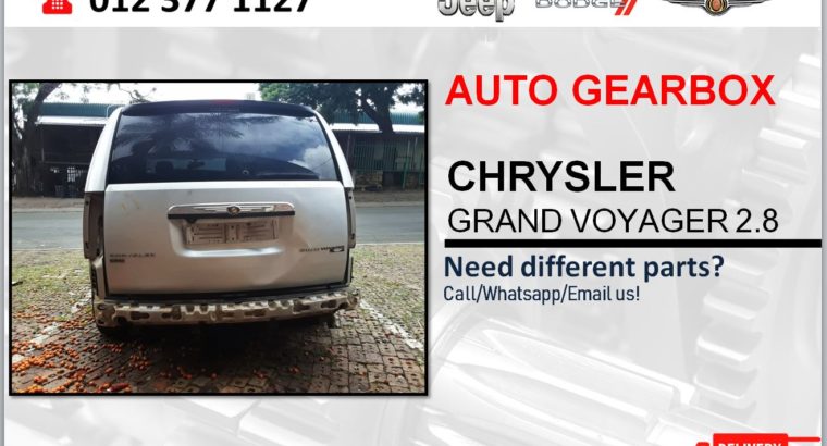 CHRYSLER GRAND VOYAGER 2.8 AUTOMATIC USED GEARBOX