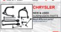 CHRYSLER NEW & USED SUSPENSION SPARES/PARTS FOR SALE
