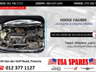 DODGE CALIBER 1.8 USED MOTOR & MOTOR SPARES/PARTS