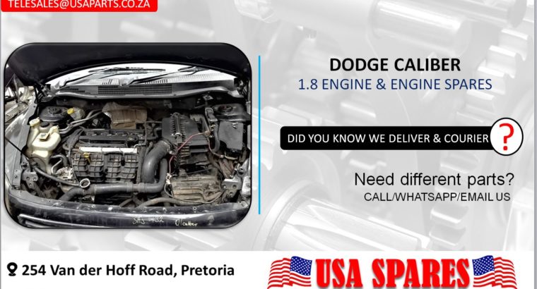 DODGE CALIBER 1.8 USED MOTOR & MOTOR SPARES/PARTS