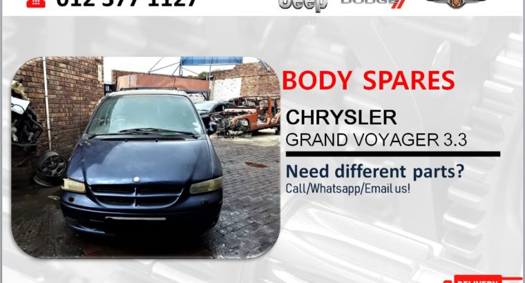 CHRYSLER GRAND VOYAGER 3.3 NEW & USED BODY SPARES/PARTS