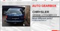 CHRYSLER GRAND VOYAGER 3.3 AUTOMATIC USED GEARBOX