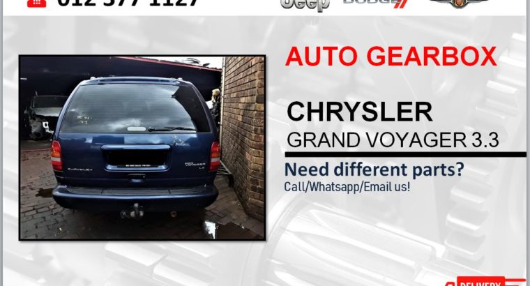 CHRYSLER GRAND VOYAGER 3.3 AUTOMATIC USED GEARBOX