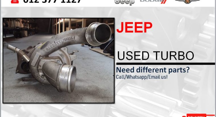 JEEP USED TURBO FOR SALE