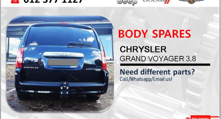 CHRYSLER GRAND VOYAGER 3.8 NEW & USED BODY SPARES/PARTS