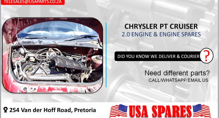 CHRYSLER PT CRUISER 2.0 USED MOTOR & MOTOR SPARES/PARTS