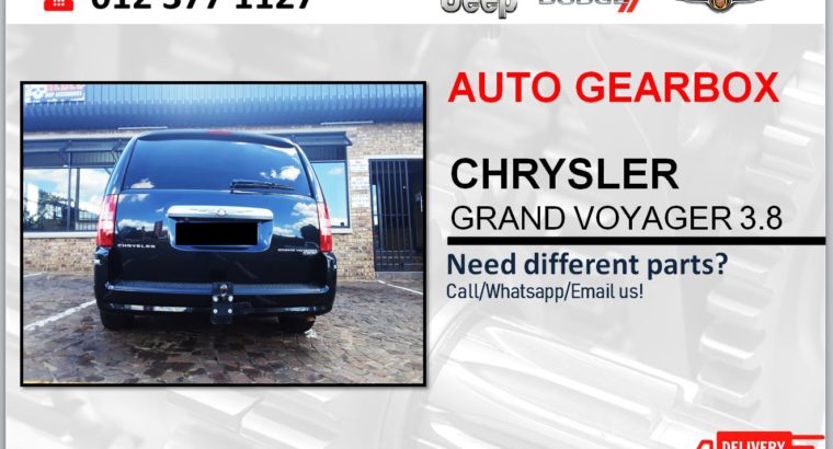 CHRYSLER GRAND VOYAGER 3.8 AUTOMATIC USED GEARBOX