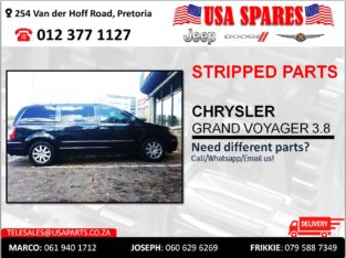 CHRYSLER GRAND VOYAGER 3.8 USED STRIPPED PARTS FOR SALE