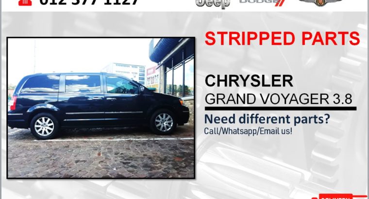 CHRYSLER GRAND VOYAGER 3.8 USED STRIPPED PARTS FOR SALE