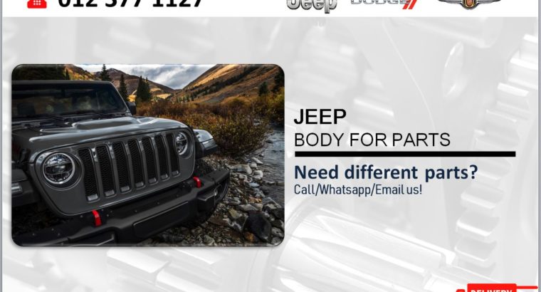 JEEP NEW & USED BODY SPARES/PARTS