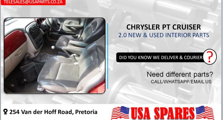 CHRYSLER PT CRUISER 2.0 NEW & USED INTERIOR SPARES/PARTS