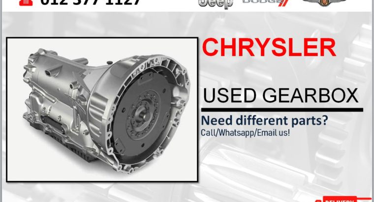CHRYSLER USED GEARBOX FOR SALE