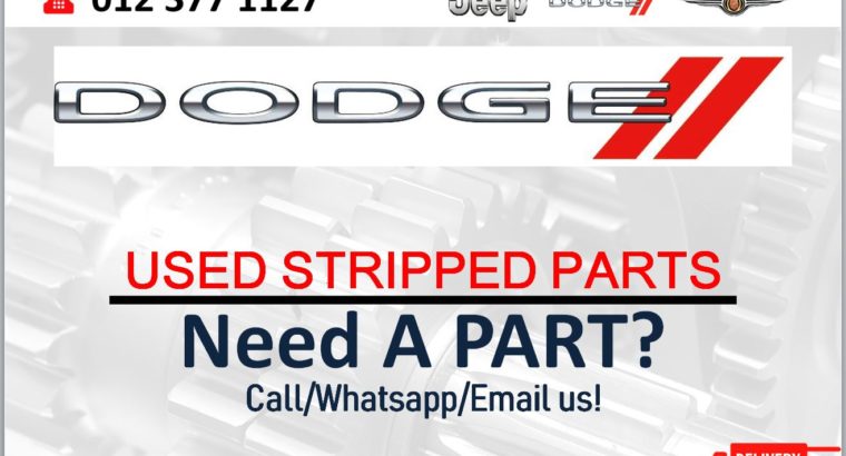 DODGE USED STRIPPED PARTS FOR SALE
