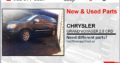 CHRYSLER GRAND VOYAGER 2.8 CRD NEW & USED PARTS FOR SALE