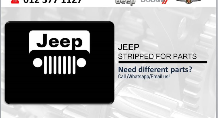 JEEP STRIPPED SPARES/PARTS FOR SALE