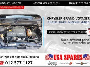 CHRYSLER GRAND VOYAGER 2.8 USED MOTOR & MOTOR SPARES/PARTS