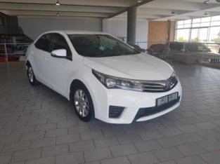 2014 Toyota Corolla 1.6 prestige for sale.
