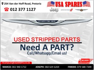 CHRYSLER USED STRIPPED PARTS FOR SALE