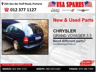 CHRYSLER GRAND VOYAGER 3.3 NEW & USED PARTS FOR SALE