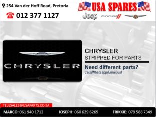 CHRYSLER STRIPPED SPARES/PARTS FOR SALE