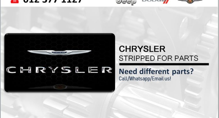 CHRYSLER STRIPPED SPARES/PARTS FOR SALE