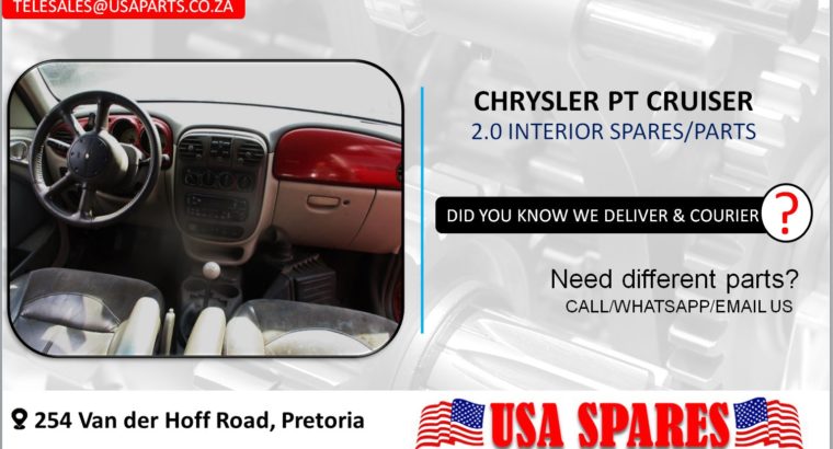 CHRYSLER PT CRUISER 2.0 STRIPPED INTERIOR SPARES/PARTS
