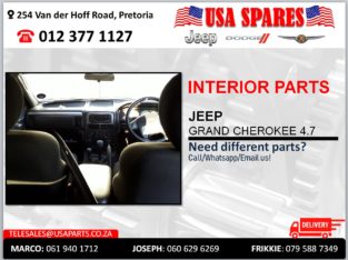 JEEP GRAND CHEROKEE 4.7 NEW & USED INTERIOR SPARES/PARTS