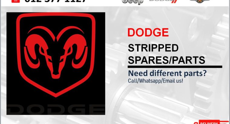 DODGE USED STRIPPED SPARES/PARTS FOR SALE