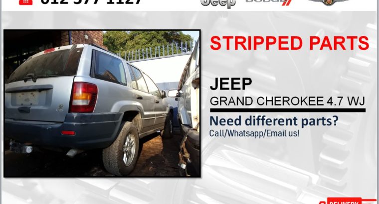 JEEP GRAND CHEROKEE 4.7 WJ STRIPPED PARTS FOR SALE