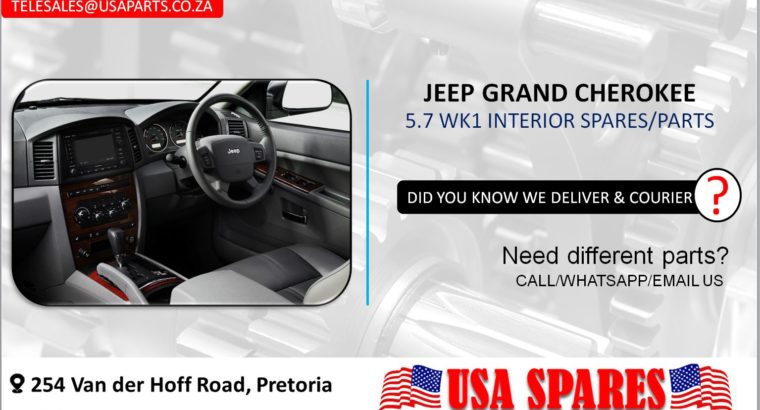 JEEP GRAND CHEROKEE 5.7 STRIPPED INTERIOR SPARES/PARTS