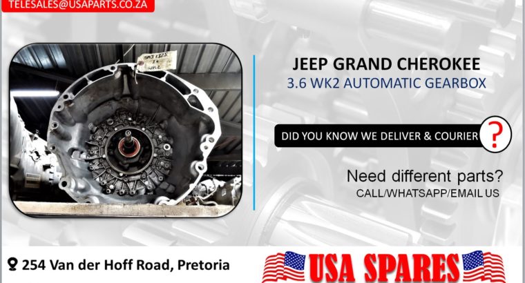 JEEP GRAND CHEROKEE 3.6 WK2 USED/STRIPPED AUTOMATIC GEARBOX