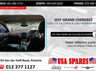 JEEP GRAND CHEROKEE 3.0/5.7/6.1 WK1 NEW & USED INTERIOR SPARES