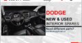 DODGE NEW & USED INTERIOR PARTS/SPARES FOR SALE