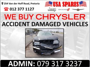 WE BUY CHRYSLER ACCIDENT DAMAGED VEHICLES FOR STRIPPING